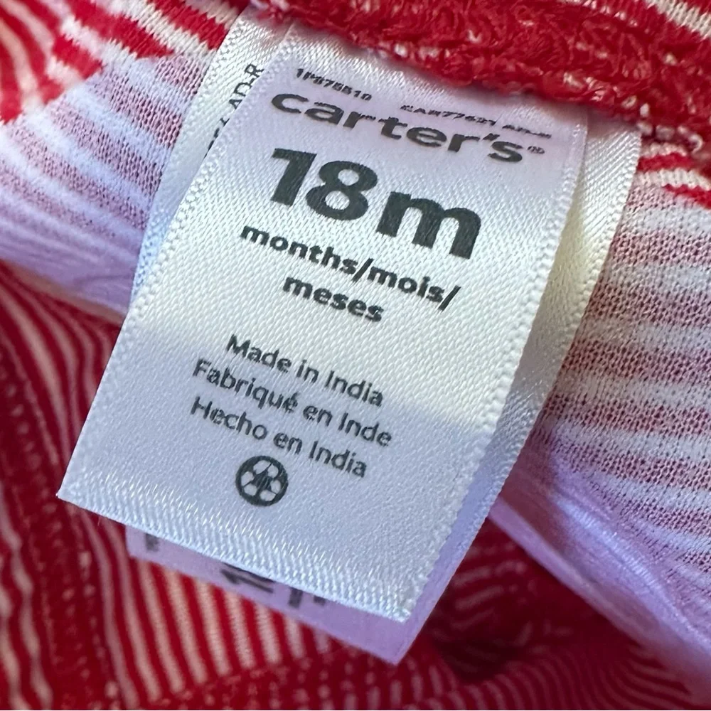 NWT Carter’s My First Christmas 2 Piece Set size 18 Months
